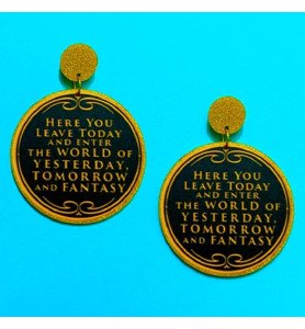 Boucles d'oreilles Walt Disney Citation