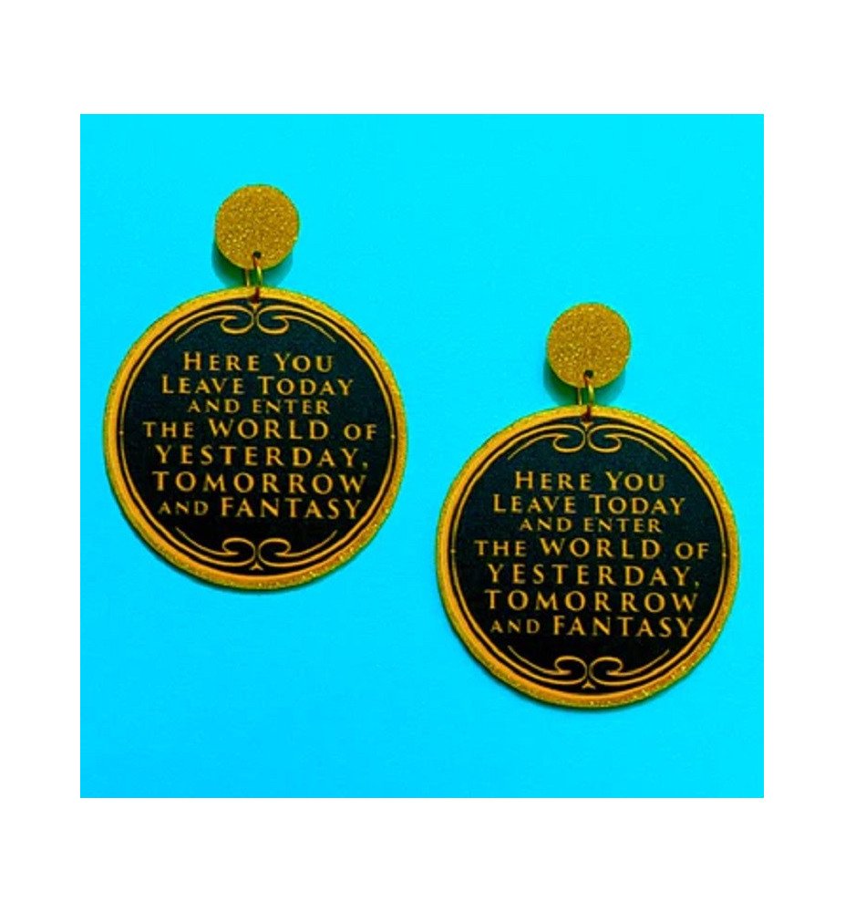 Boucles d'oreilles Walt Disney Citation