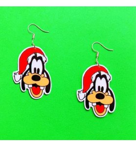 Boucles d'oreilles Dingo Noël