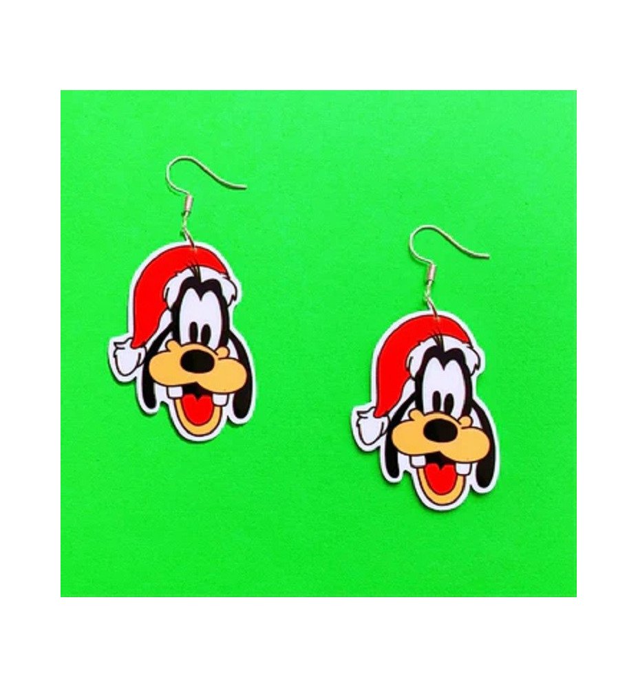 Boucles d'oreilles Dingo Noël