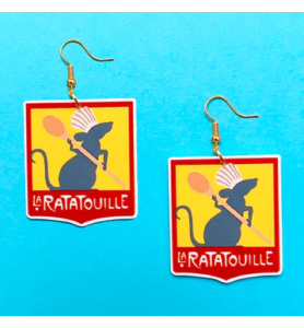 Boucles d'oreilles Rémy - Ratatouille