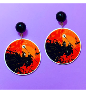 Boucles d'Oreilles Maléfique - La belle au bois dormant