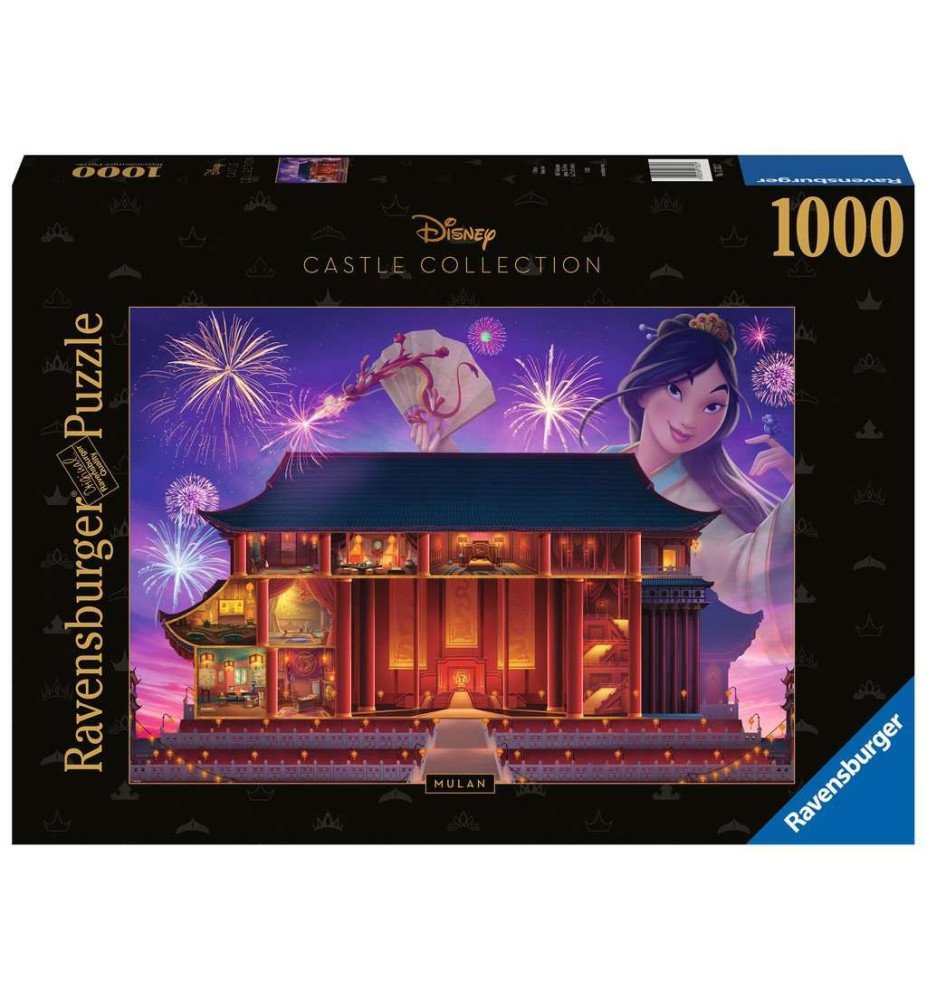 Puzzle 1000 Pièces Châteaux De Princesses - Mulan