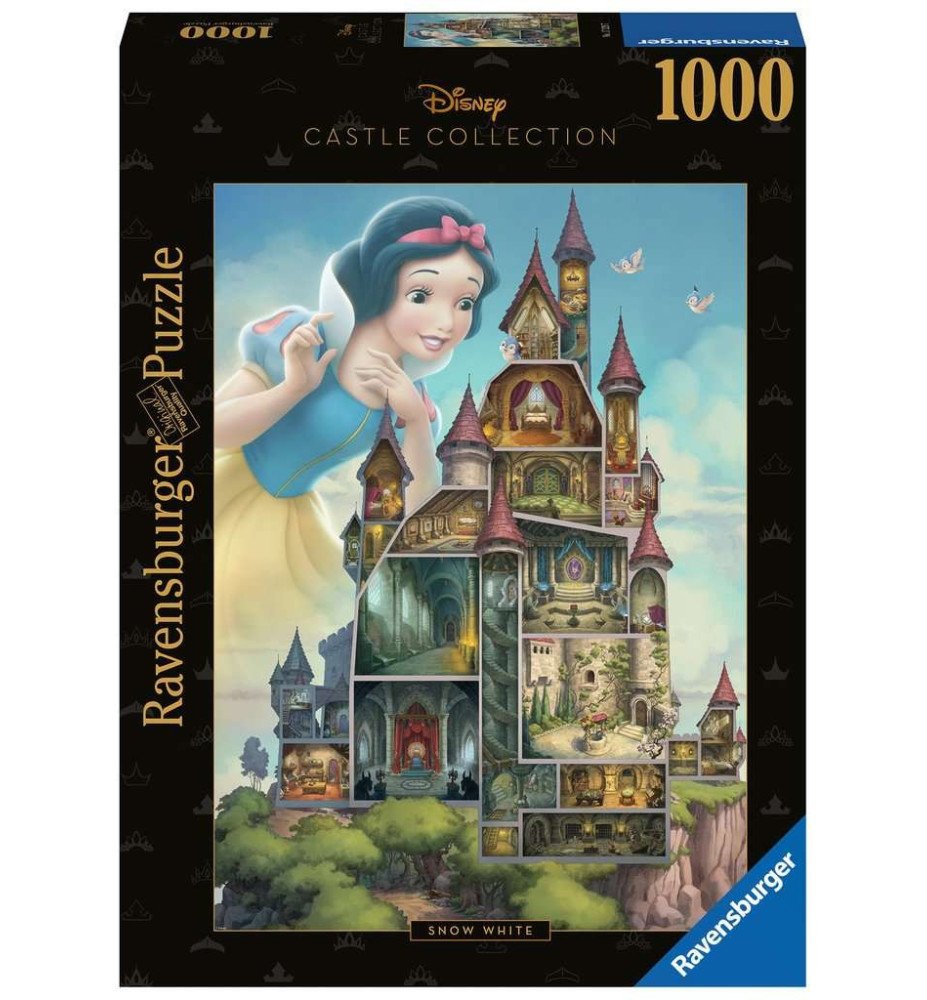 Puzzle 1000 Pièces Châteaux De Princesses - Blanche Neige