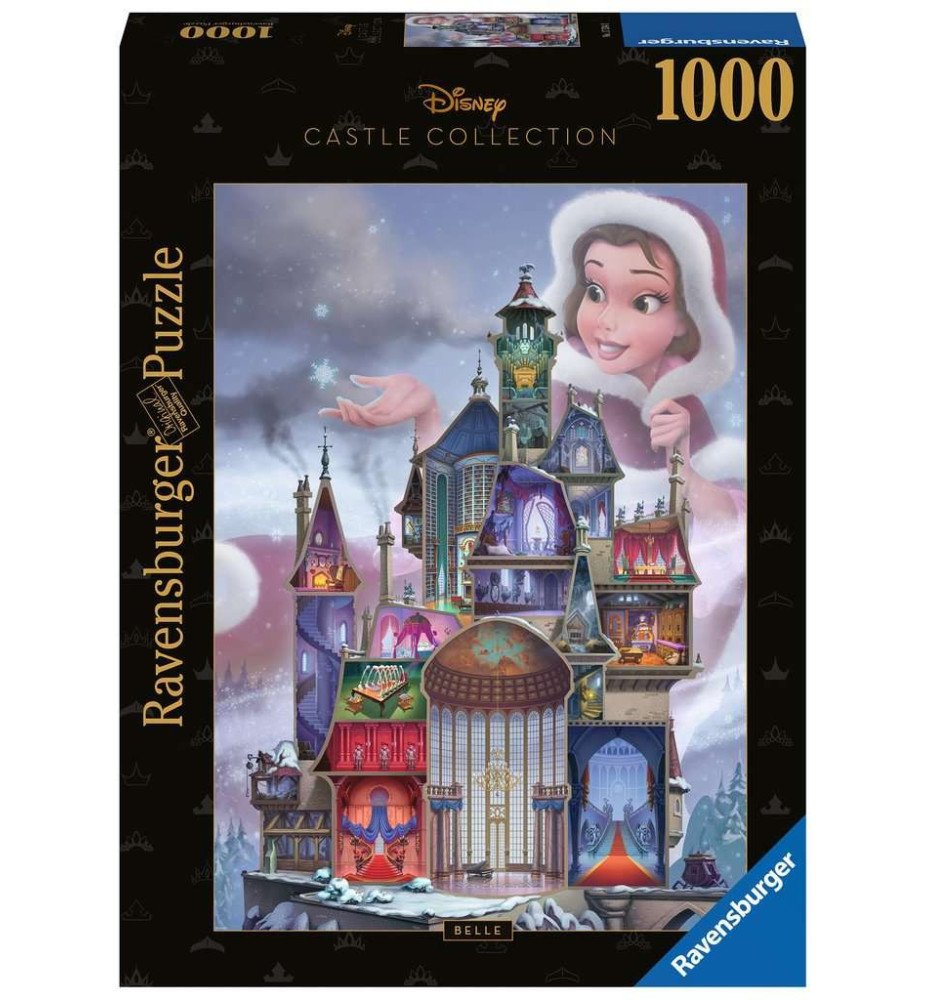 Puzzle 1000 Pièces Châteaux De Princesses - Belle