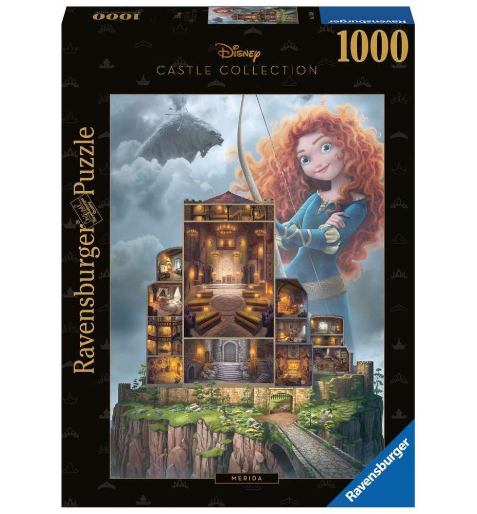 Puzzle 1000 Pièces Châteaux De Princesses - Mérida