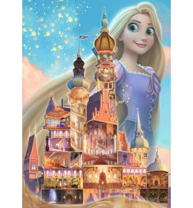 Puzzle 1000 Pièces Châteaux De Princesses - Raiponce