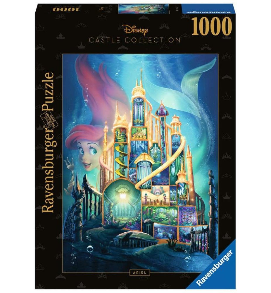 Puzzle 1000 Pièces Châteaux De Princesses - Ariel