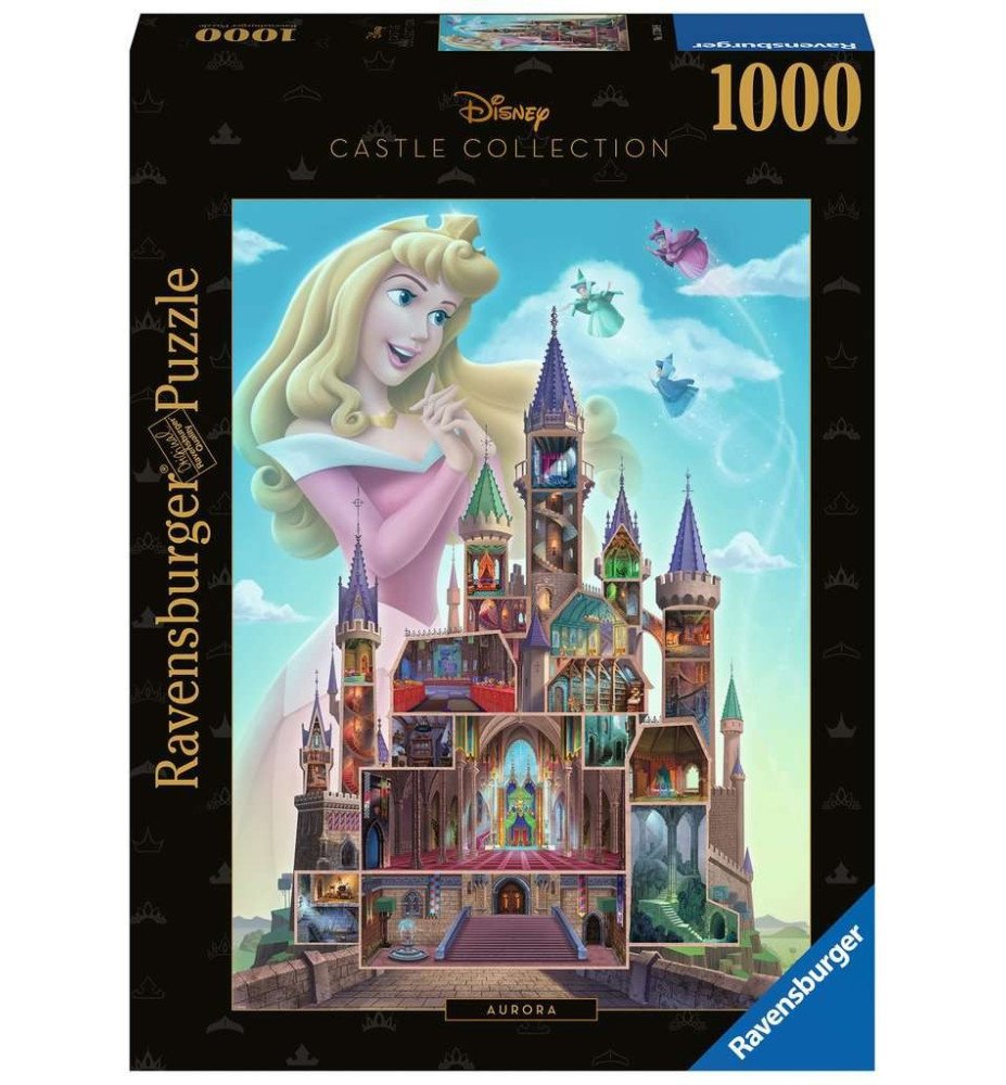 Puzzle 1000 Pièces Châteaux De Princesses - Aurore