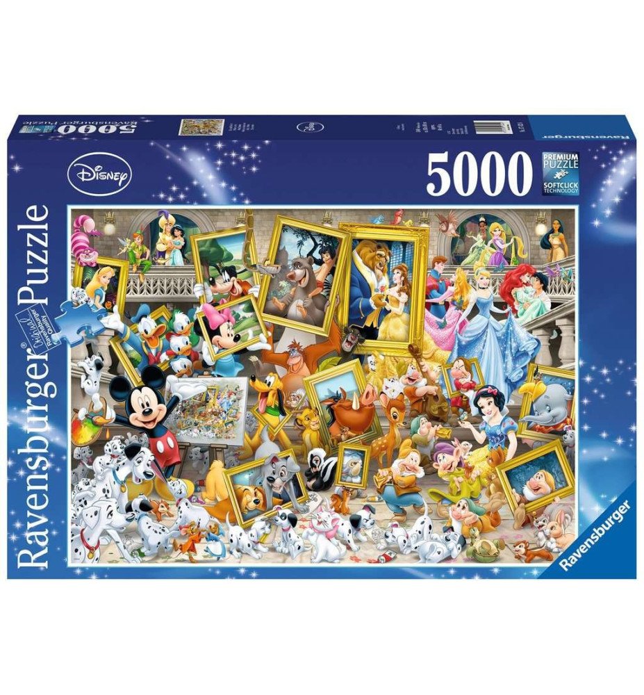 Puzzle 5000 Pièces Mickey L'artiste