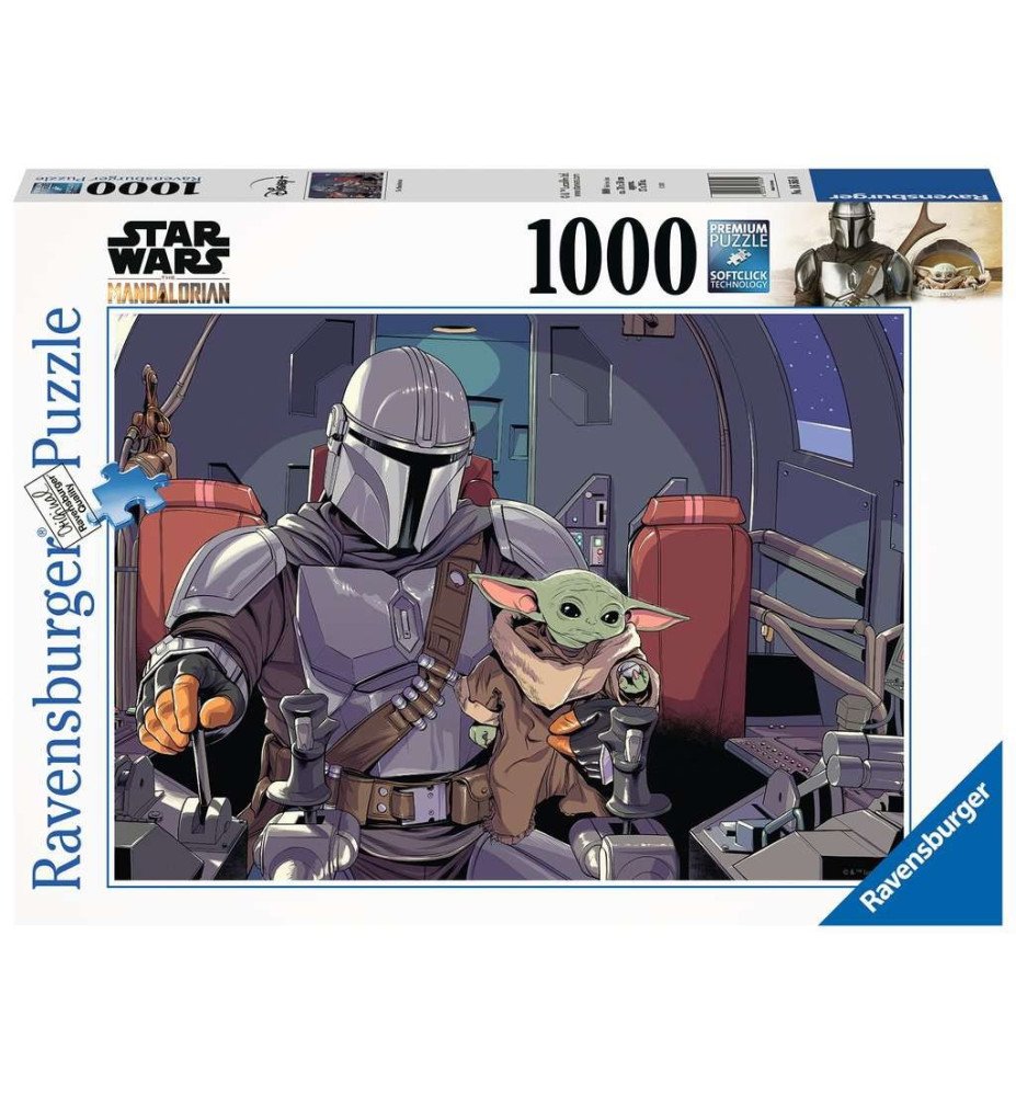 Puzzle 1000 pièces The Mandalorian - Star Wars