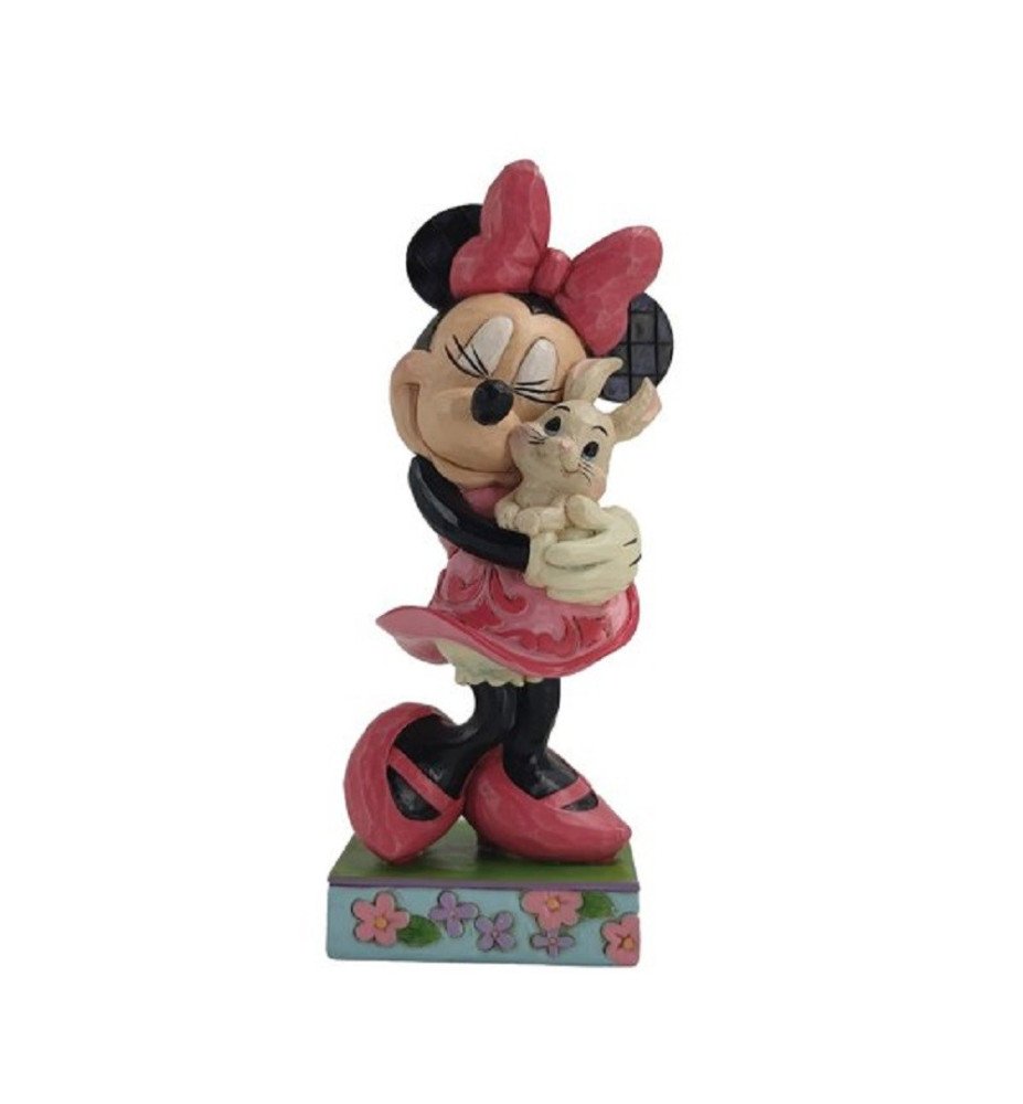 Figurine Minnie avec le lapin - Disney traditions