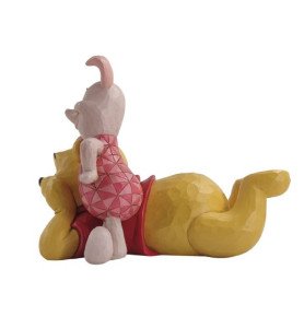 Figurine Winnie L'ourson et Porcinet - Disney Traditions