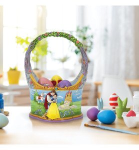 Figurine Panier Blanche Neige + œufs - Disney Traditions