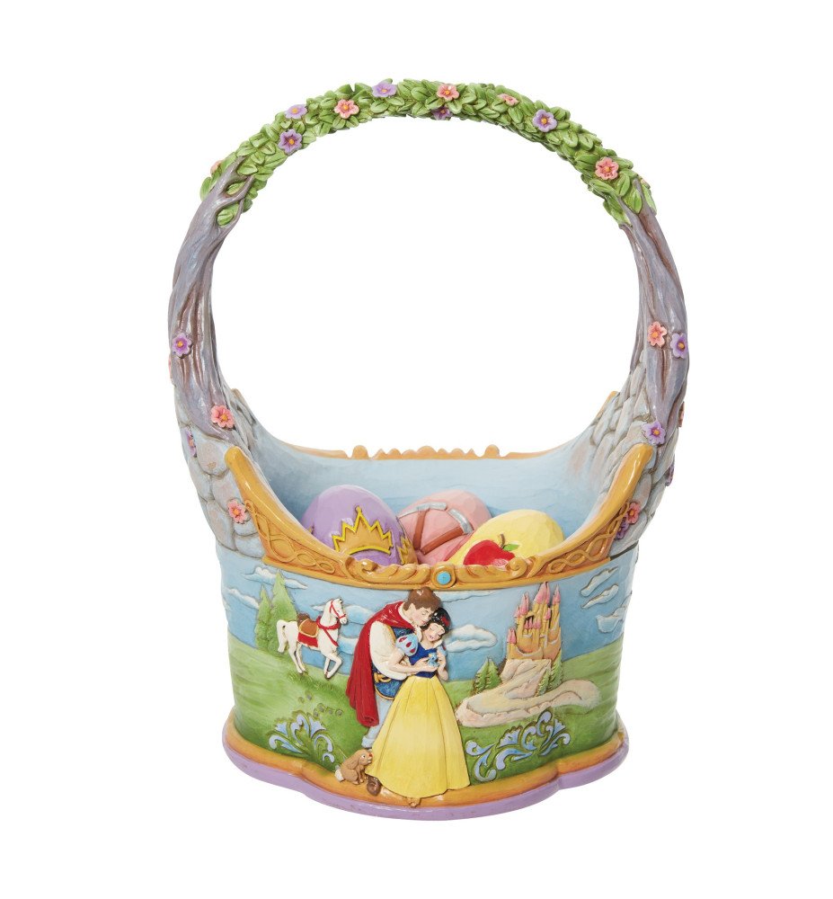 Figurine Panier Blanche Neige + œufs - Disney Traditions
