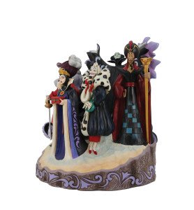 Figurine Carved Les Villains Disney - Disney Traditions