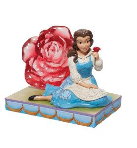 Figurine Belle avec rose éternelle - Disney Traditions