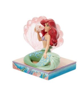 Figurine Ariel et le coquillage - Disney Traditions