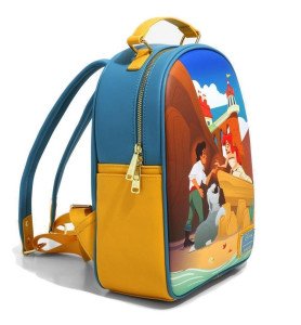 Sac à dos Exclu Ariel, Eric et Max La petite sirène - Loungefly