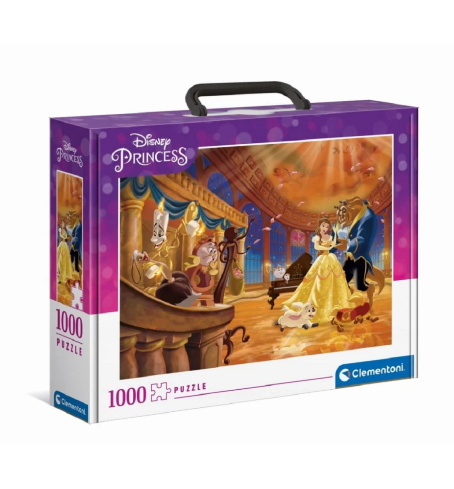 Puzzle 1000 Pièces La Belle et la Bête - Clementoni