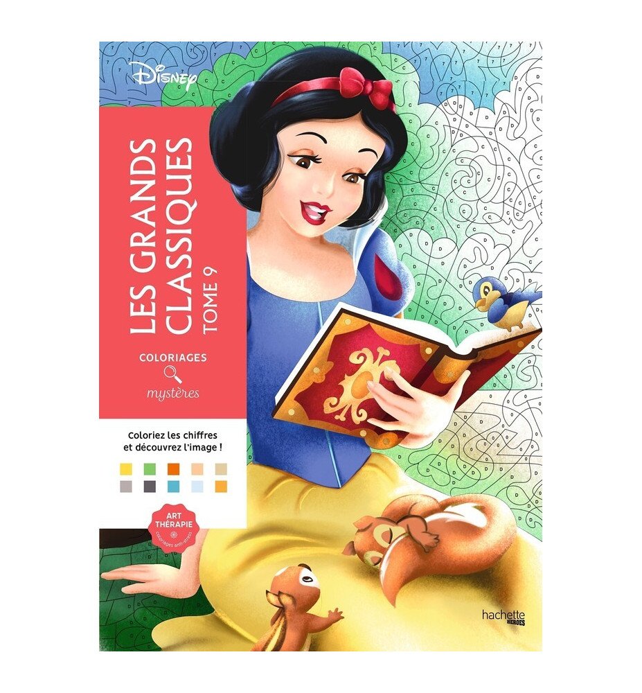 Coloriage Mystères Les grands Classiques Tome 9 - Hachette