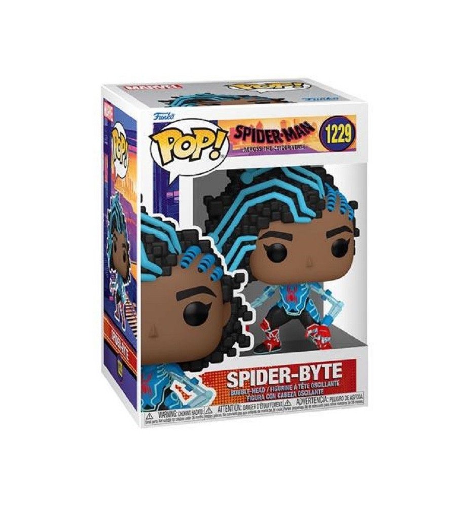 Pop 1229 Spider Byte - Spider man Across the Spiderverse