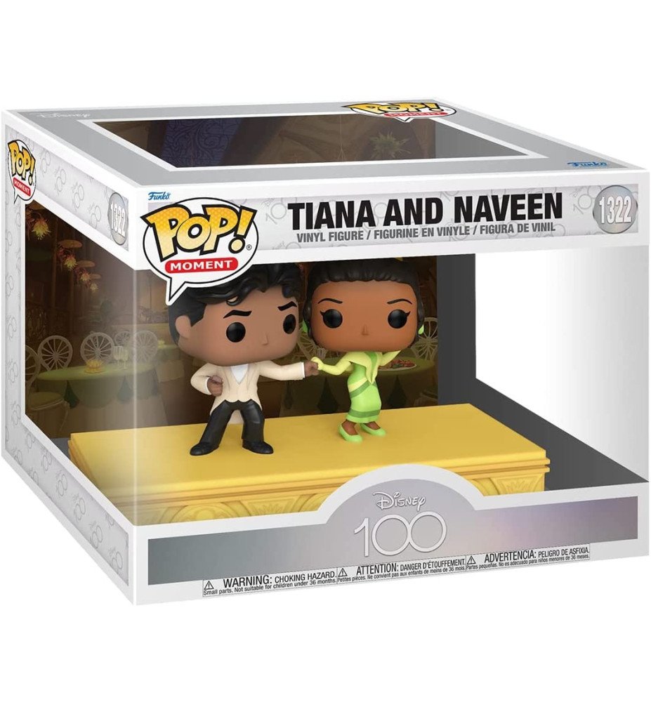 Pop 1322 Tiana et Naveen Disney 100 ans - La princesse et la grenouille