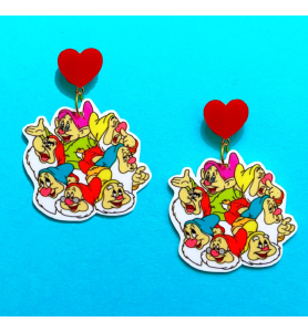 Boucles d'Oreille Les 7 nains