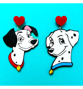 Boucles d'Oreilles Pongo et Perdita