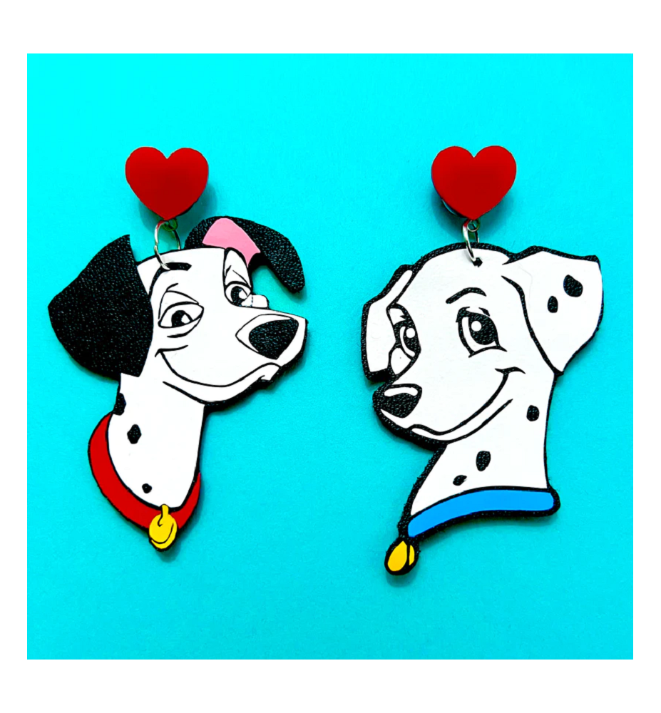 Boucles d'Oreilles Pongo et Perdita