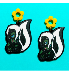 Boucles d'Oreilles Fleur - Bambi