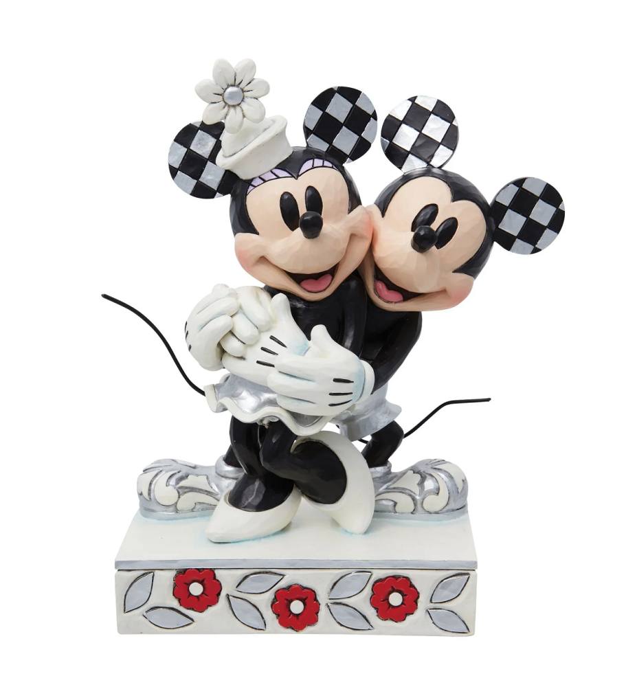 Figurine Mickey et Minnie Mouse 100 Ans - Disney traditions