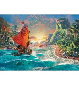 Puzzle 1000 pièces Vaiana - Thomas Kinkade