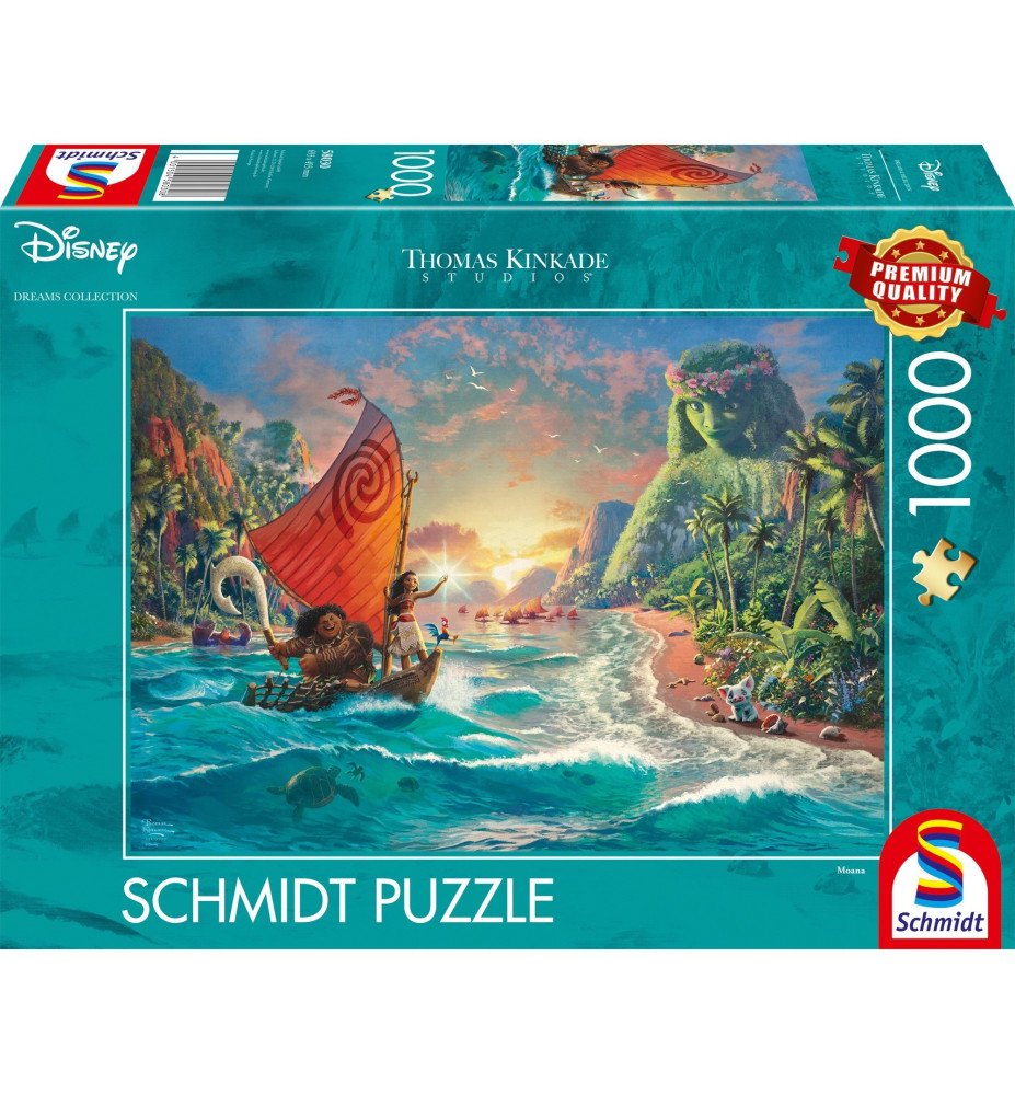 Puzzle 1000 pièces Vaiana - Thomas Kinkade
