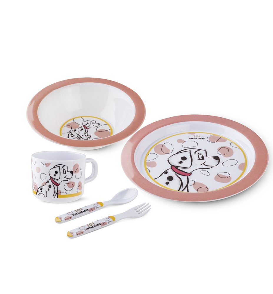 Set Bébé Les 101 Dalmatiens Couleur Rose