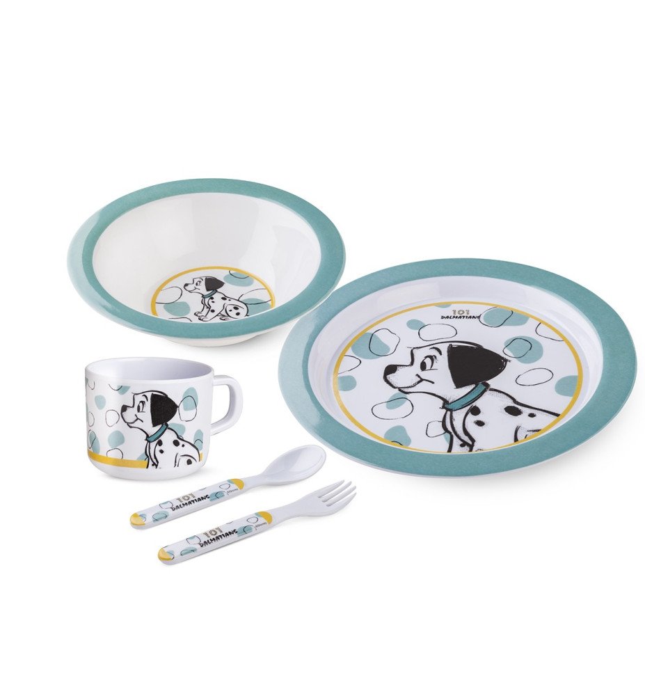 Set Bébé Les 101 Dalmatiens Couleur Bleue