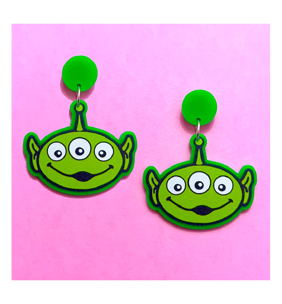 Boucles d'Oreilles Alien - Toy Story