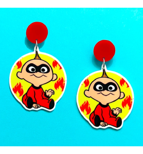 Boucles d'Oreilles Jack Jack - Les Indestructibles
