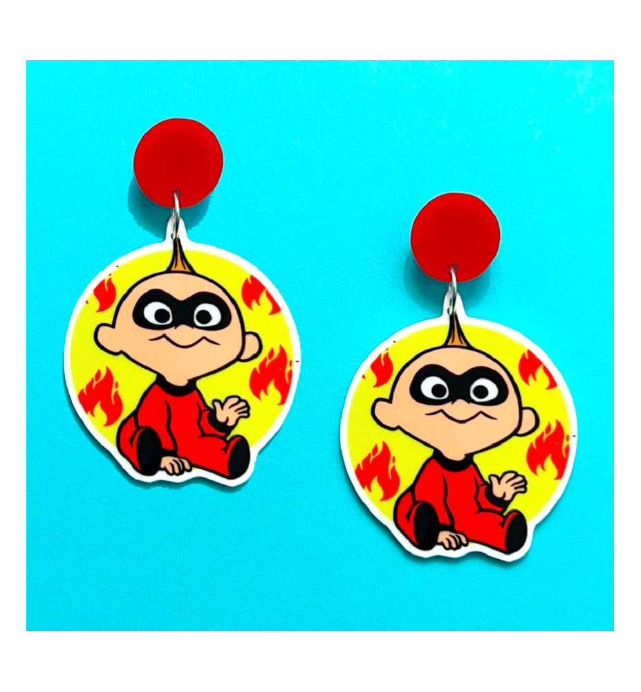 Boucles d'Oreilles Jack Jack - Les Indestructibles