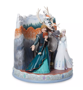 Figurine Carved La Reine des Neiges 2 - Disney Traditions
