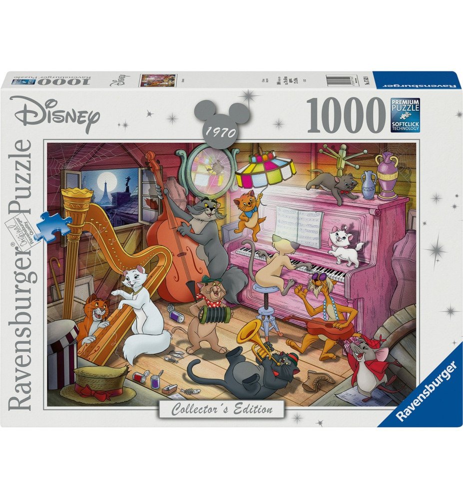 Puzzle 1000 Pièces Les Aristochats - Collector's Edition
