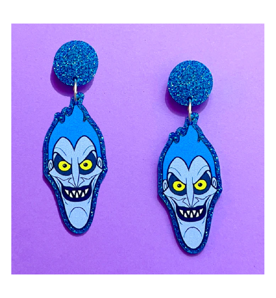 Boucles d'oreilles Fantaisie Hadès - Hercule