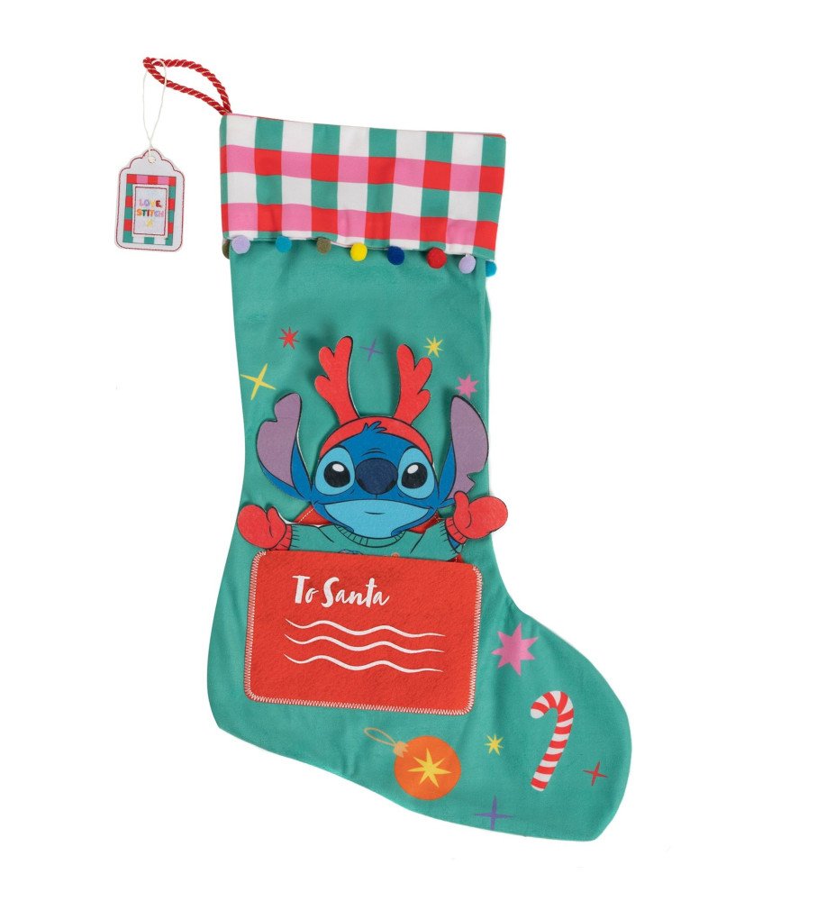 Chaussette de Noël Stitch