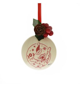 Set de 4 boules de Noël Winnie l'ourson et ses amis