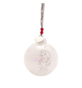 Set de 4 boules de Noël Princesses Disney 100 ans