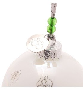 Set de 4 boules de Noël Princesses Disney 100 ans
