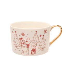 Tasse + sous tasse Winnie l'ourson Noël