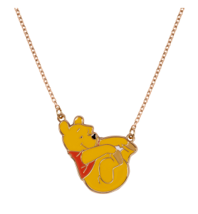 Collier avec pendentif et Boucles d'oreilles Winnie l'ourson