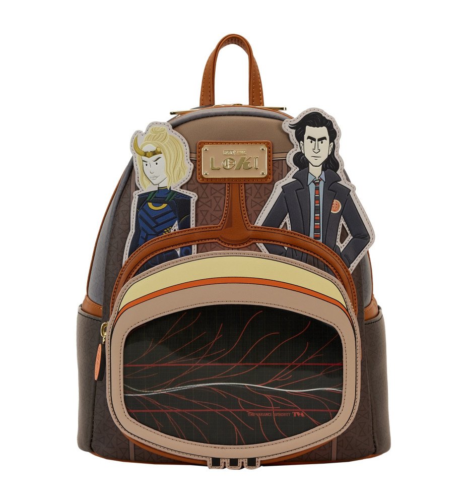 Sac à dos Loki TVA lenticulaire Marvel - Loungefly