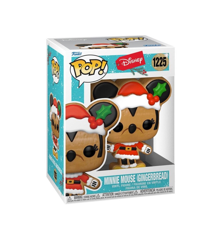 Pop 1225 Minnie Mouse Gingerbread Noël - Disney Holiday